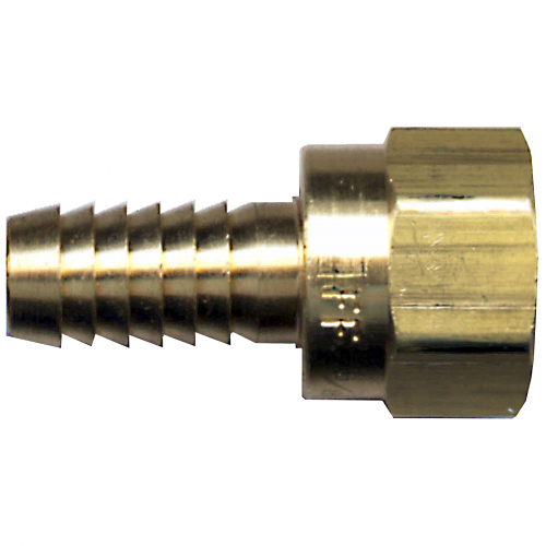 Fairview Brass 45 SAE Hose Barb;3/4x3/4 F.SAE Item #: FVF-128-1212 | RogueFuel.ca