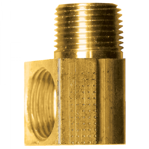 Fairview Brass Inv. Flare 90 Elbow;5/8x1/2 MPT Item #: FVF-149-10D | RogueFuel.ca