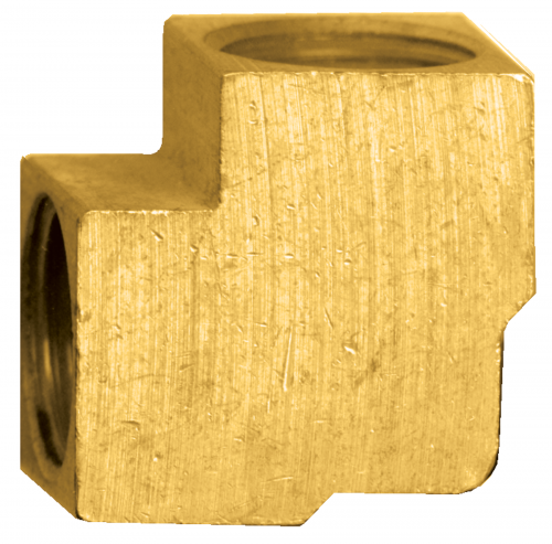 Fairview Brass Inv. Flare 90 Elbow;1/4x1/8 FPT Item #: FVF-150-4A | RogueFuel.ca