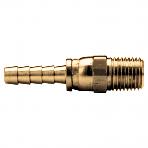 Fairview Hose Barb;1/4 x1/4 MPT SW Item #: FVF-1925-4B | RogueFuel.ca