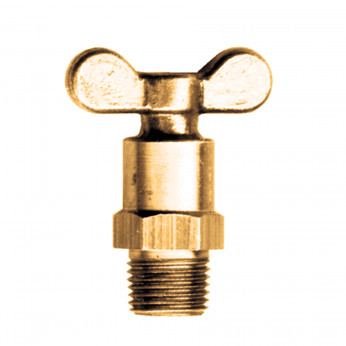 Fairview 1PC Needle Seat Drain Valve;1/8 MPT Item #: FVF-242-A | RogueFuel.ca