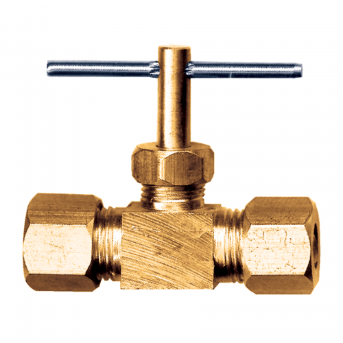 Fairview Comp Needle Valve;3/8;Lead Free Brass Item #: FVF-LF-3062-6 | RogueFuel.ca