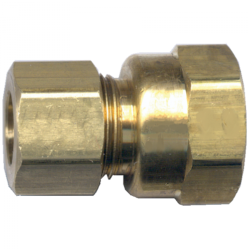 Fairview Brass Comp Adptr;1/4x1/8 FPT Item #: FVF-66-4A | RogueFuel.ca