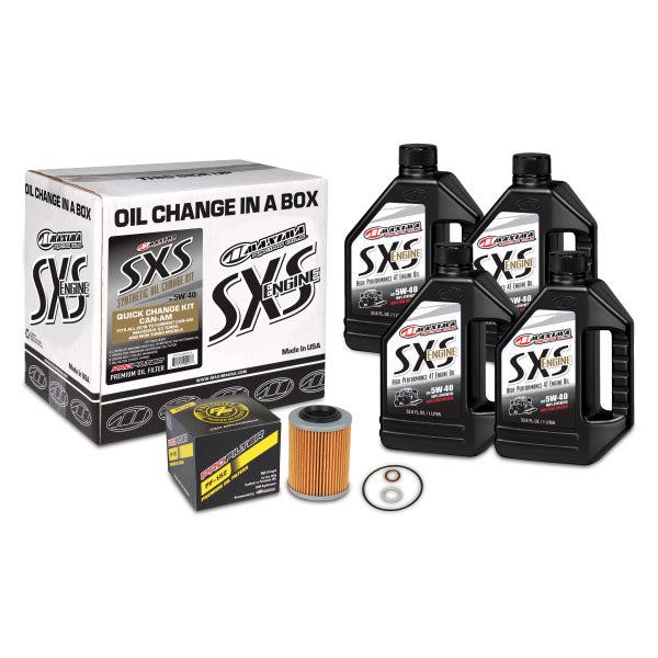 Maxima Racing Oils Sxs Quick Change Oil Kit (90-219013-Ca)