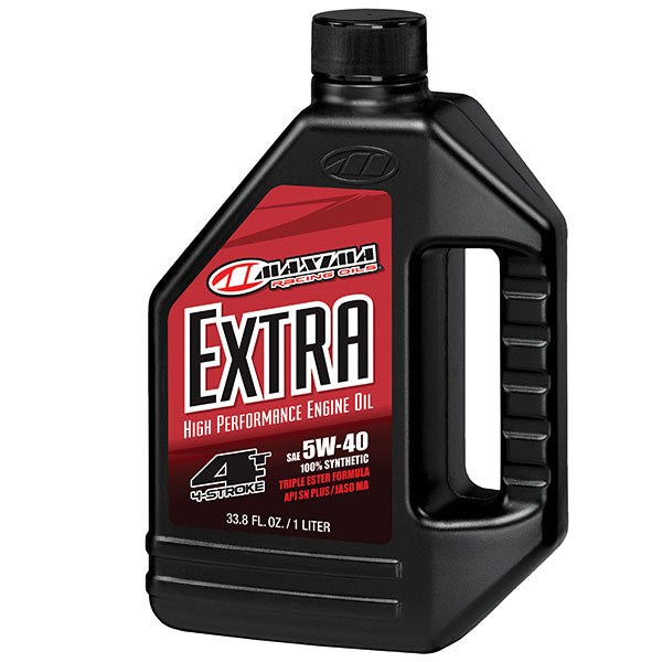 Maxima Racing Oils Extra Synthetic 4-Stroke Engine Oil Ea Of 12 (30-17901-1)