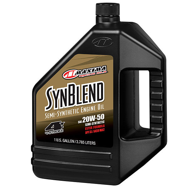 Maxima Racing Oils Synthetic Blend Ester 4-Stroke Engine Oil Ea Of 4 (359128B-1)