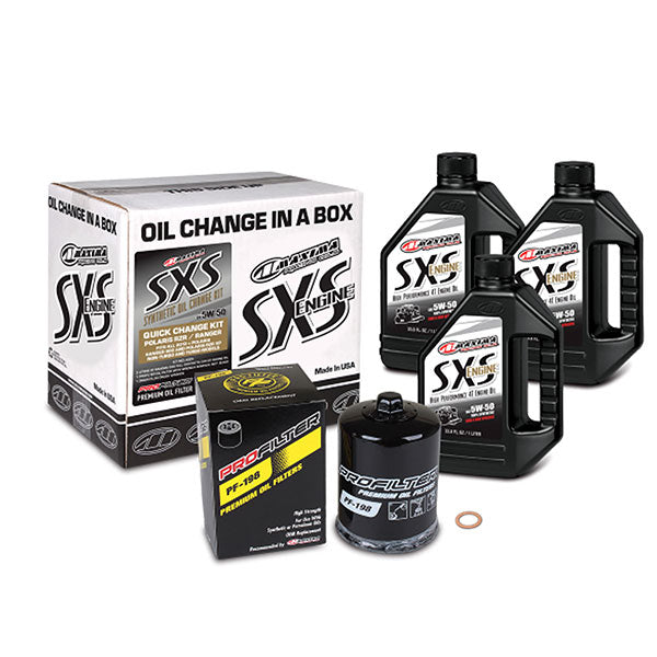 Maxima Racing Oils Maxima Sxs Quick Oil Change Kit (90-189013-Txp)