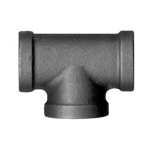 Fairview Black Iron Tee;1x1x1/4FPT Item #: FVF-BI-101-HB | RogueFuel.ca