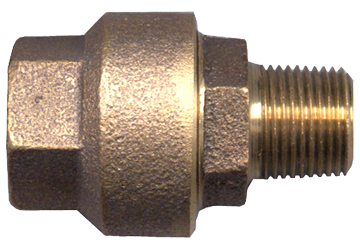 Fairview 1 Way Check Valve;1/4FPTx1/4MPT Item #: FVF-CV1-B | RogueFuel.ca