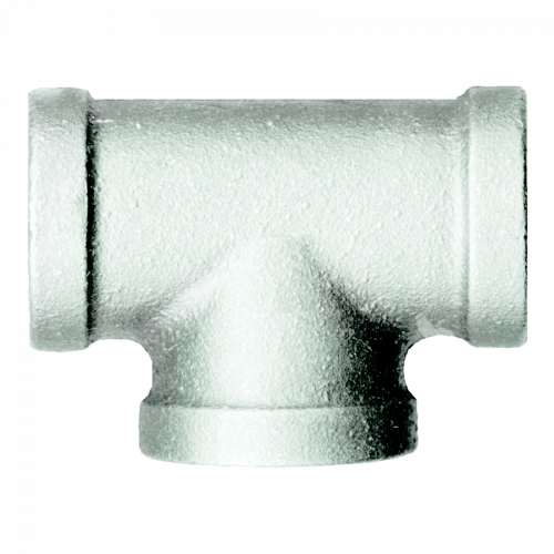 Fairview Galvanized Iron Tee;3/4X1/2X3/4FPT Item #: FVF-GI-101-EDE | RogueFuel.ca