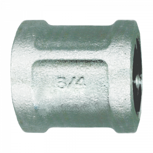 Fairview Galvanized Iron Coupler;1/8FPT Item #: FVF-GI-103-A | RogueFuel.ca