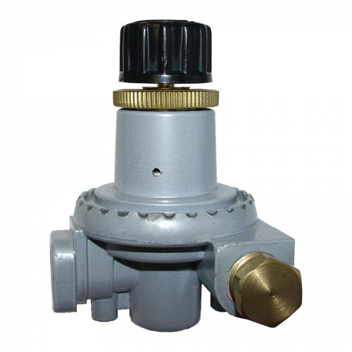 Fairview 0-30 Adjstble mini Lbs to Lbs LP Gas Regulator Item #: FVF-GR-430GRY | RogueFuel.ca