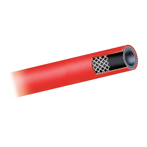 Fairview 5/8 ID Htr Hose;Red Rubber;50ft Item #: FVF-HHR-10-50 | RogueFuel.ca