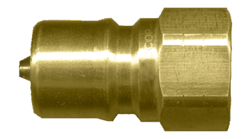 Fairview ISO B Brass Nipple;3/4x3/4FPT Item #: FVF-QD-BISOBN12-12F | RogueFuel.ca