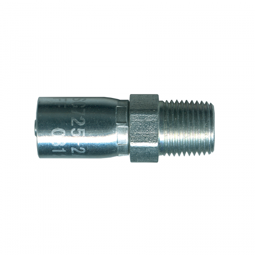 Fairview 100R7 Grease Hose Coupling;1/8 IDx1/8MPT Item #: FVF-SC725-2A | RogueFuel.ca