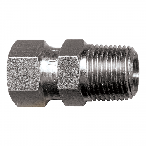 Fairview Steel Adapter;1/2 MPTx5/8 FJIC SW Item #: FVF-S3520-10D | RogueFuel.ca