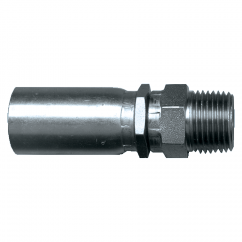 Fairview U Series Crimp End;3/4ID x3/4MPT SW Item #: FVF-SC625SW-12E | RogueFuel.ca