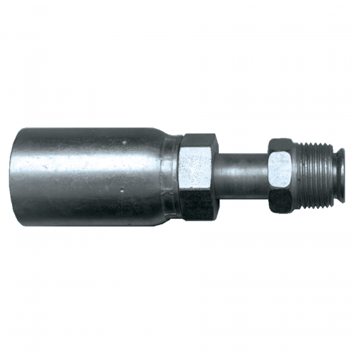 Fairview U Series Crimp End;1/4ID x1/4INVFL Item #: FVF-SC635-44 | RogueFuel.ca