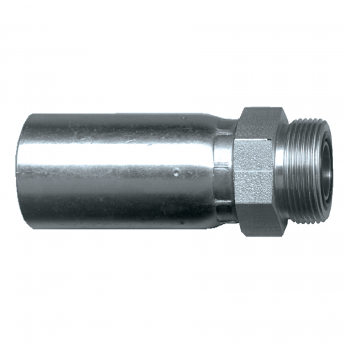 Fairview U Series Crimp End;3/8ID x3/8MORFS Item #: FVF-SC653-66 | RogueFuel.ca