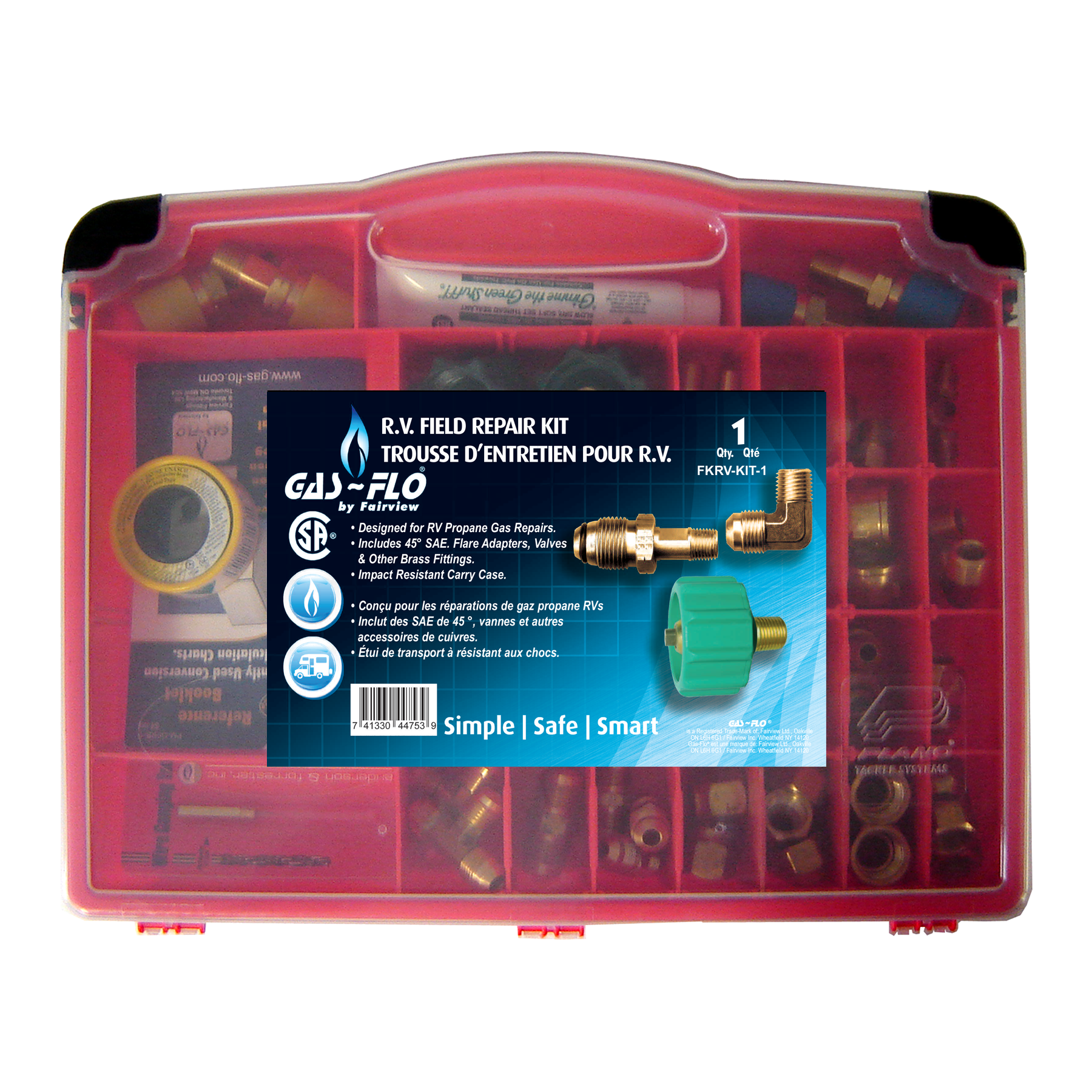 Fairview RV LPG Field Repair Kit Item #: FVF-FKRV-KIT-1 | RogueFuel.ca