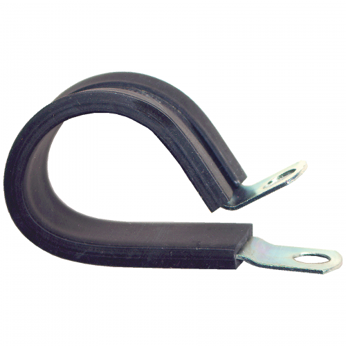 Fairview Rubber Cushion SS Strap;1-1/2 OD;1/4 Hole Item #: FVF-TSS17R-24 | RogueFuel.ca